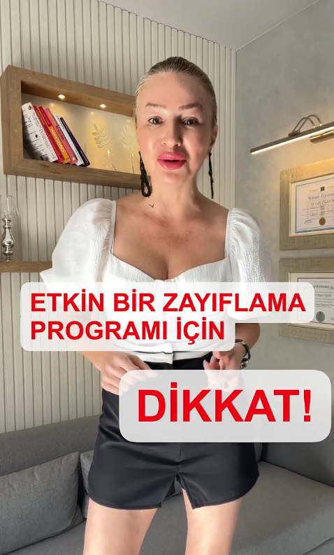 Etkin Bir Zayıflama Programı İçin DİKKAT!